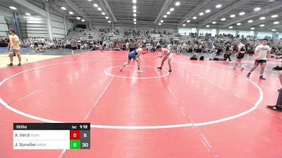 160 lbs Rr Rnd 1 - Anthony Verdi, Iron Horse Wrestling Club Blue vs James Spindler, Mat Assassins