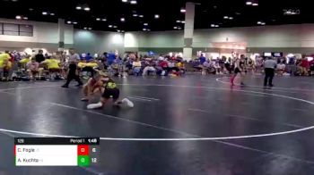 126 lbs Round 2 (16 Team) - Cameron Fogle, Intense Wrestling vs Alex Kuchta, SD Red