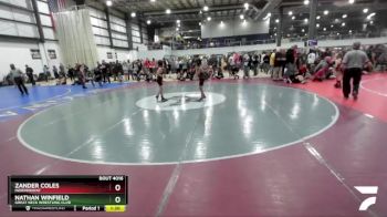 73 lbs Quarterfinal - Nathan Winfield, Great Neck Wrestling Club vs Zander Coles, Independent