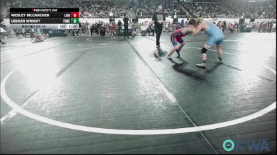 90 lbs Round Of 16 - Wesley McCracken, Lions Wrestling Academy vs Ledger Wright, Powerhouse