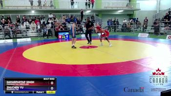 41kg Quarterfinal - Samarpartap Singh, Canadian Mal Wrestling vs Zhuchen Yu, Riverdale WC