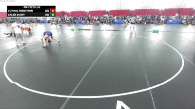 132 lbs Champ Round 1 (16 Team) - Caleb Scott, Illinois Top Dawgs Orange vs Connal Anderson, Batavia B