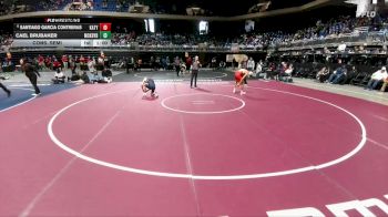 6A 120 lbs Cons. Semi - Santiago Garcia Contreras, Katy vs Cael Brubaker, McKinney Boyd