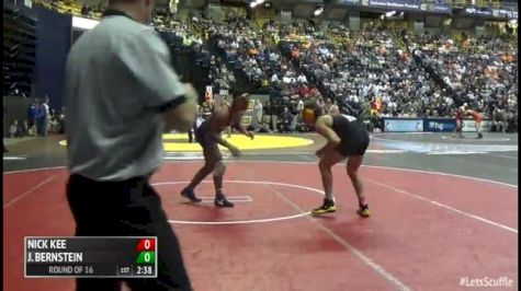 174 Round of 16 - Nick Kee, Appalachian State vs Jadaen Bernstein, Navy