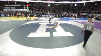 I-150 lbs Semifinal - Samson McKissick Staley, Pittsford vs Joseph Uhrig, Minisink Valley