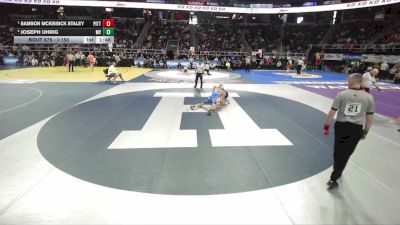 I-150 lbs Semifinal - Samson McKissick Staley, Pittsford vs Joseph Uhrig, Minisink Valley