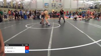 92 kg Round Of 16 - Seth Shumate, Unattached vs Owen Warren, Legends Of Gold