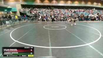 106 lbs Cons. Round 3 - Andrew Kennon, Damonte Ranch vs Dylan Esquivel, El Dorado HS (Placentia)