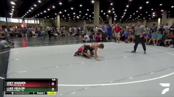 108 lbs Round 4 (6 Team) - Luke Mealer, Morris Fitness vs Joey Warner, Patriot WC Blue