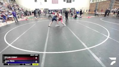 215 lbs Cons. Round 2 - Dylan Cerny, IL vs Jack Pena, MN