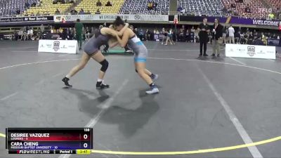 138 lbs Semis (4 Team) - Desiree Vazquez, Lourdes vs Cara Cheng, Missouri Baptist University