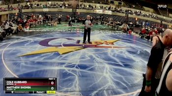 152 lbs Quarterfinals (8 Team) - David Gleason, Staley vs Michael Lacina, Batavia