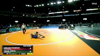 132 lbs Cons. Round 1 - Jahlijah Yockeman, Nanakuli Boys vs Miguel Garcia, Meadowdale