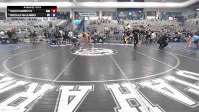 190 lbs Cons. Quarters - Jaxon Hamilton, MAW Wrestling Academy vs Nikolas Gallardo, ATC