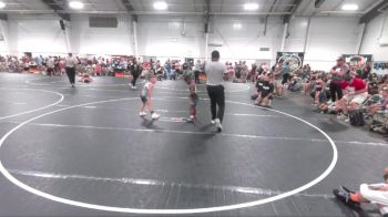 49 lbs Round 2 - Gunner Drawdy, Royals vs Eli Franklin, Mighty Warriors Wrestling Acad