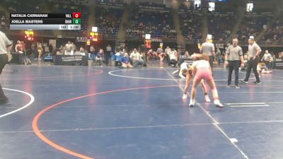 94 lbs Consy 4 - Natalia Carnahan, Valley vs Joella Masters, Sharpsville