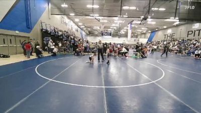51 lbs Champ. Round 1 - Krew Jensen, Payson Lions Wrestling Club vs Sawyer Probst, Northside Wrestling Club
