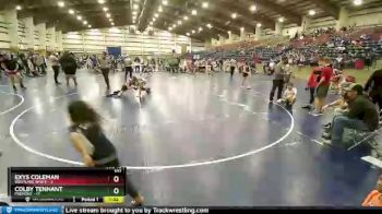 102 lbs Semis & Wb (16 Team) - Colby Tennant, Fremont vs Exys Coleman, Westlake White