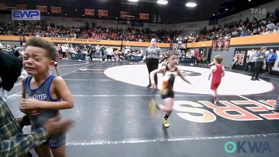 52 lbs Round Of 16 - Hasten Snow, Hinton Takedown Club vs Connor Armendariz, Tuttle Wrestling Club