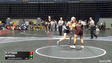 174 Quarter-Finals - Michael Ottinger, Central Michigan vs Bo Nickal, Penn State