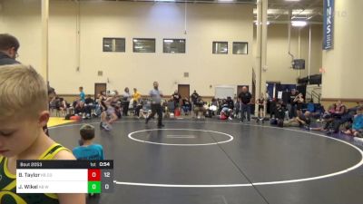 60 lbs Rr Rnd 6 - Bowen Taylor, Compound K-8 vs Jakob Wikel, Westshore WC K-8