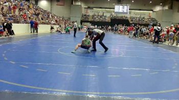 135 lbs Consolation - Brooklyn Gaines, Big Red MC Wrestling Club vs Michael Lord, Georgia