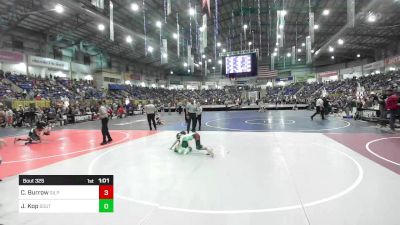 69 lbs Round Of 16 - Cam Burrow, Gilpin vs Jace Kop, Southwest Hammers