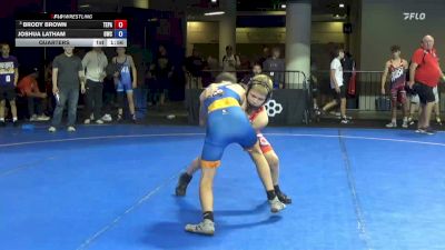 115 lbs Quarters - Brody Brown, Team PA vs Joshua Latham, OWC