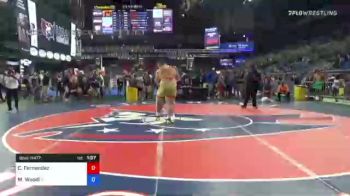 285 lbs Consi Of 16 #2 - Cane Fernandez, Florida vs Mustafa Woodi, Ohio