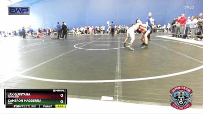 110 lbs Semifinal - Jax Quintana, Adams City vs Cameron Madderra, Nixa