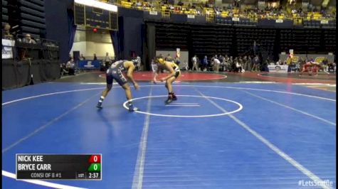 174 Consi of 8 #1 - Bryce Carr, Unattached vs Nick Kee, Appalachian State