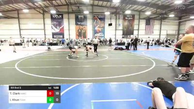 132 lbs Rr Rnd 3 - Tyler Clark, All American Wrestling Club vs Isaac Khun, Team Iron Bear