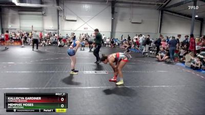 120 lbs Round 2 - Kalliscya Gardiner, Carolina Reapers vs Memphis Moses, RPA Wrestling