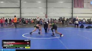 120 lbs Round 4 (6 Team) - Dallas Russell, Minion Black vs Mario Carini, Poway Elite
