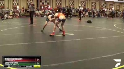 125 lbs Round 4 (6 Team) - Tyeler Hagensen, EsteBuilt WC vs Connor Urig, Triumph WC Black