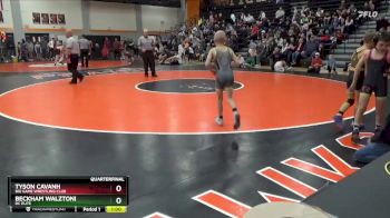 N-2 lbs Quarterfinal - Beckham Walztoni, DC Elite vs Tyson Cavanh, Big Game Wrestling Club