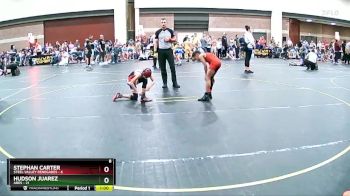 80 lbs Round 2 (6 Team) - Hudson Juarez, Ares vs Stephan Carter, Steel Valley Renegades