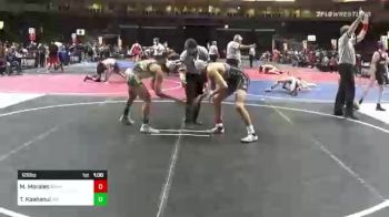 126 lbs Consi Of 8 #2 - Michael Morales, Sunkist Kids Monster Garage vs Tyler Kaahanui, Atc