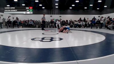 95 lbs Semis & 1st Wrestleback (8 Team) - Aaden Lopez, DC Wrestling Academy vs Colton Everett, Dundee Wrestling