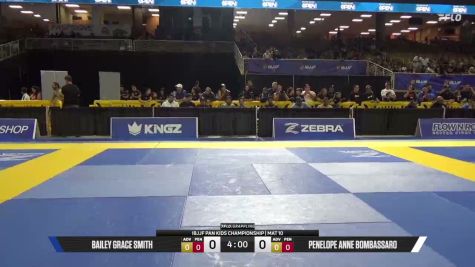 Penelope Anne Bombassaro vs Bailey Grace Smith 2026 Pan Kids Jiu-Jitsu IBJJF Championship