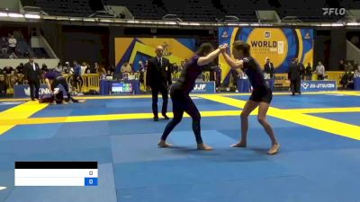 NATASHA NIKOLE DRUGGAN vs MARCINA ALEKSEY SARMIENTO 2022 World IBJJF Jiu-Jitsu No-Gi Championship
