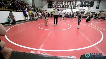 67 lbs Quarterfinal - Hayden Beckwith, Miami Takedown Club vs Brayden Reeves, Wyandotte Youth Wrestling