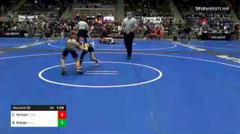 80 lbs Prelims - Colton Wilson, Terminator Wrestling Academy vs Baron Rosas, Maize WC