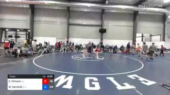 63 kg Final - Cameron Milheim, M2 Black vs William Henckel, Blairstown Wrestling Club