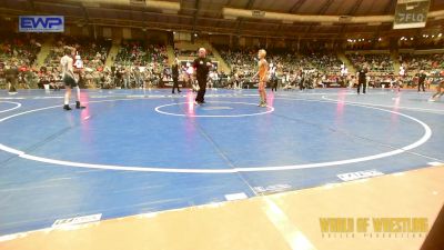 76 lbs Consi Of 8 #1 - Bennett Kocher, SHWA vs Mack McKenna, Pursuit Wrestling Academy