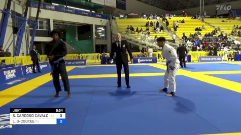 STEFFANO CARDOSO CAVALCANTE vs LEGACY JAYIRIS GREEN-COUTEE 2024 World Jiu-Jitsu IBJJF Championship