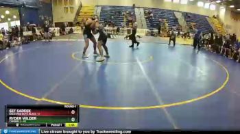 170 lbs Round 1 (8 Team) - Ryder Wilder, Camden 1 vs Sef Sadeek, Backyard Boyz Black