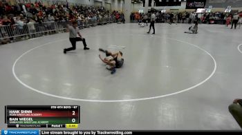 67 lbs Champ. Round 1 - Hank Shinn, Moen Wrestling Academy vs Bain Wiegel, Sarbacker Wrestling Academy