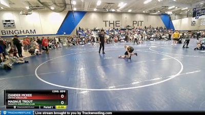 50 lbs Cons. Semi - Zander Mckee, Uintah Wrestling vs Magnus Trout, Wasatch Wrestling Club