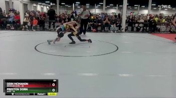 84 lbs Round 2 (10 Team) - Preston Dorn, ACES vs Odin McMahon, Brawler Elite